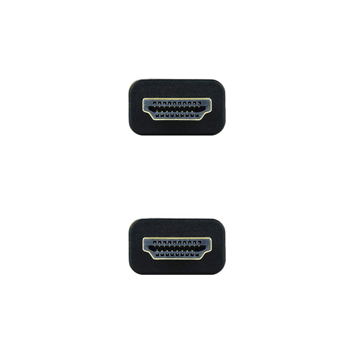 Nanocable Cable HDMI V2.0 4K@60Hz 15m Negro, Rosa